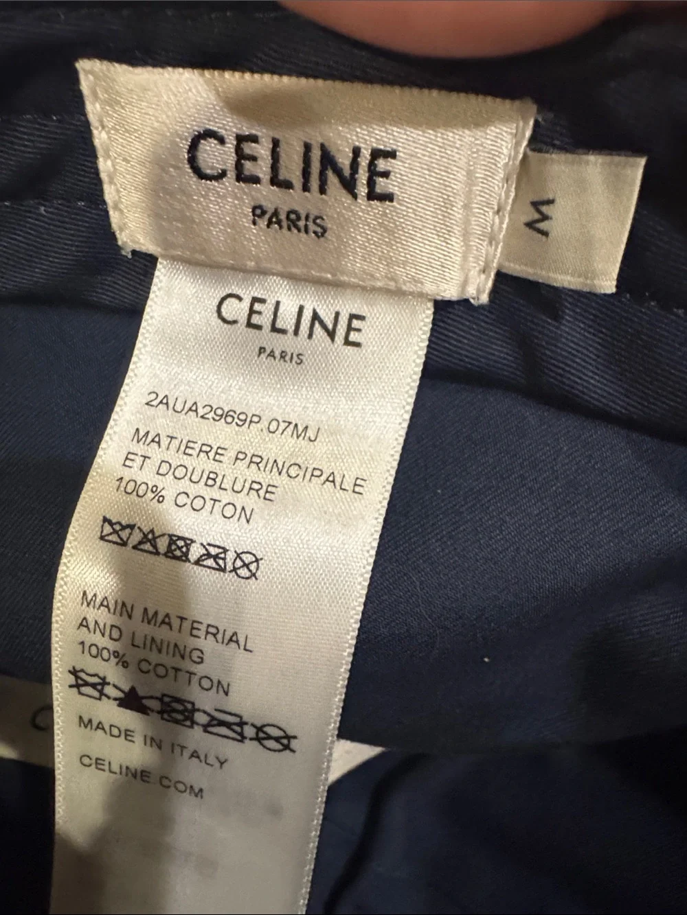 Celine Initial C Baseball Cap, Medium